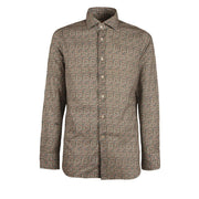 CAMICIA U. M/L FANTASIA/STAMPE C/FRANCESE GUGLIELMINOTTI QJ9FUR FD1/B.CO/ROSA/AZZ. GUGLIELMINOTTI 