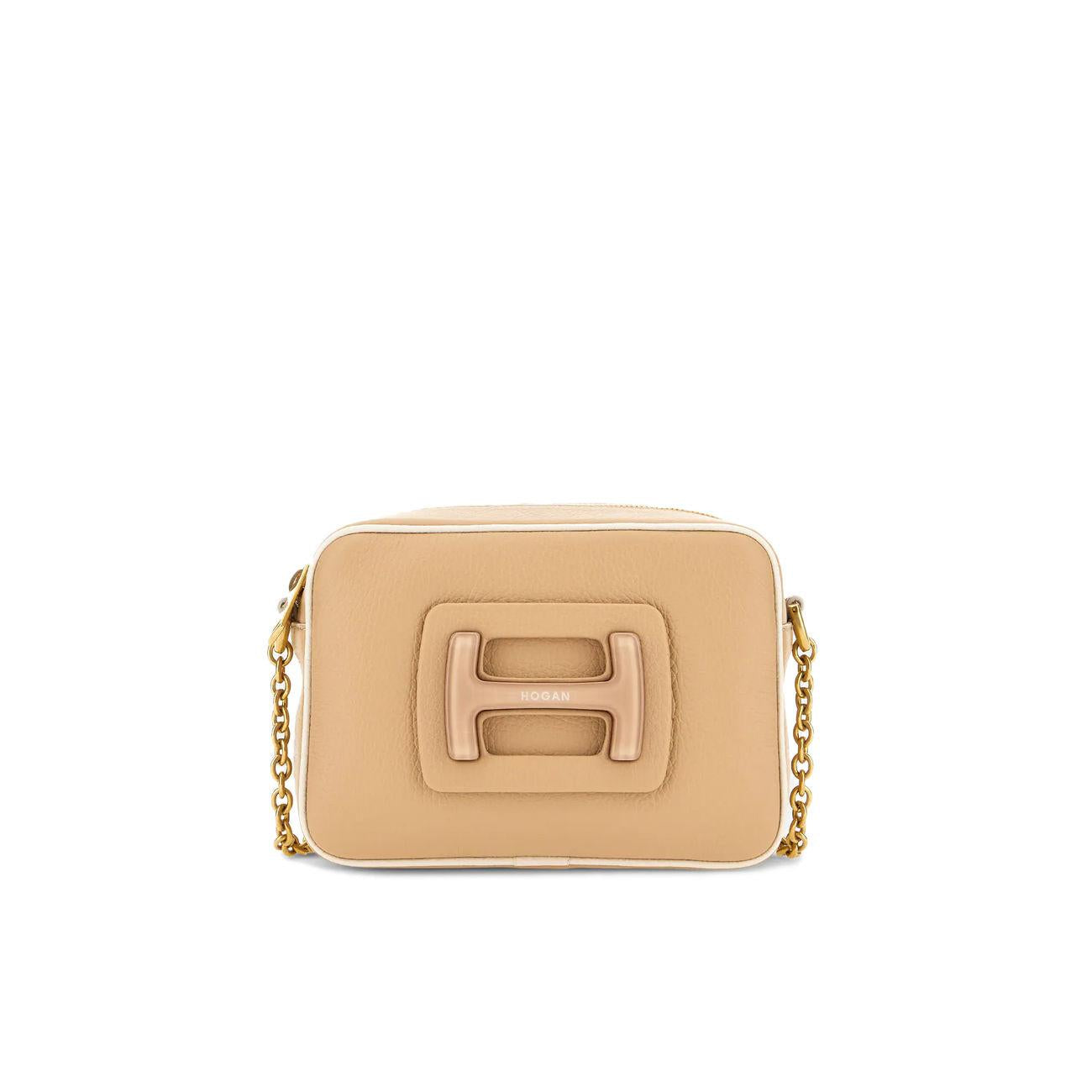 BORSA D. CAMERA SFODERATA PLEXI HOGAN KBW01MX5100PDY7C69 BEIGE HOGAN 