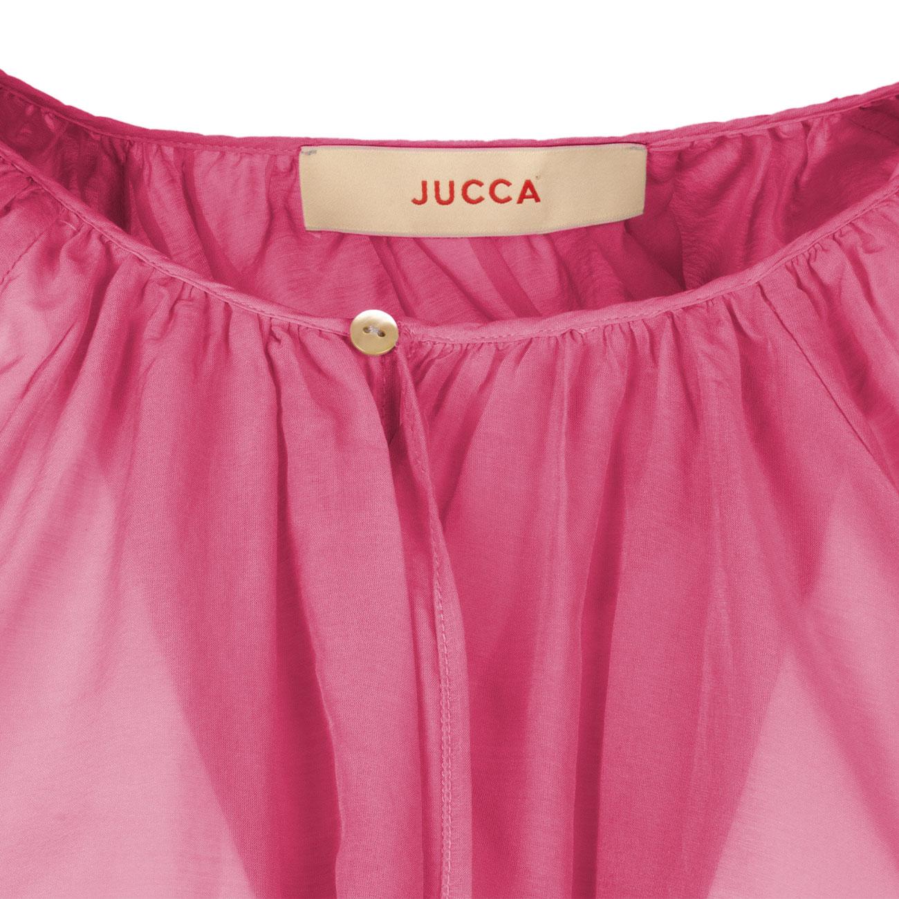 Blusa Girocollo Mussola Donna Ibisco J3712042/24 IBISCO 1800/FUXIA JUCCA 