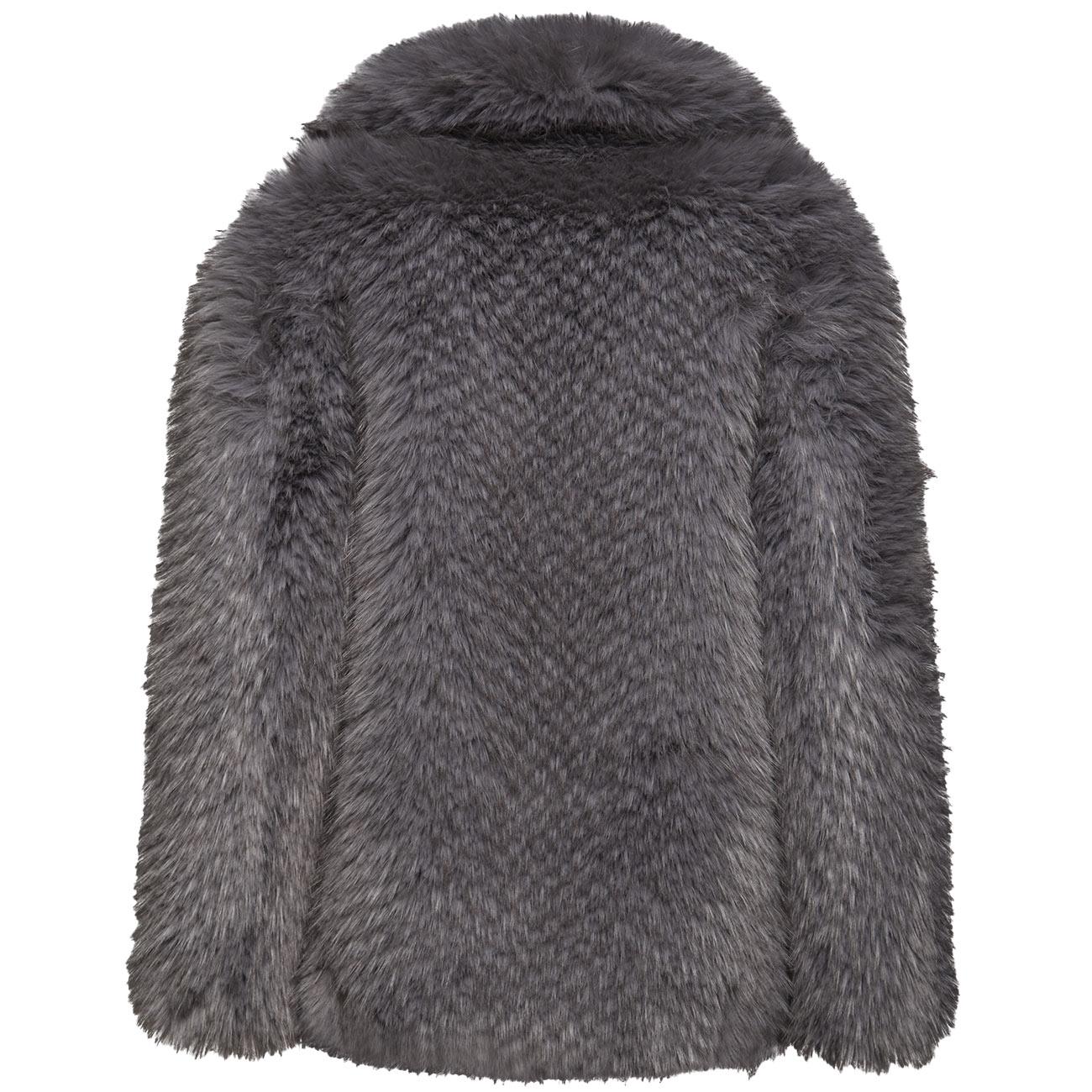 Pelliccia Bomber W303CLEOFE651W737 988 GRAFITE SKILLS MILANO 