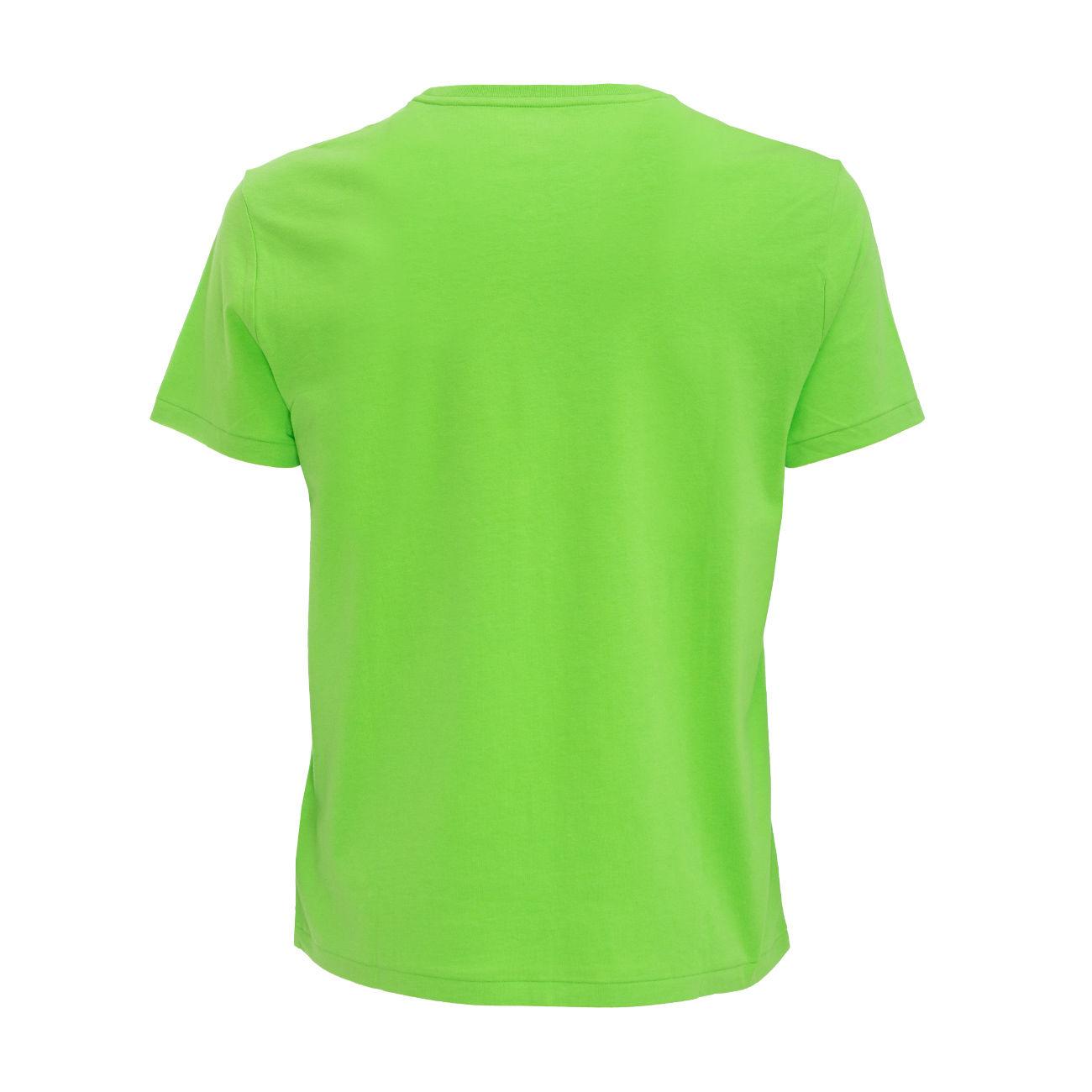 T-Shirt Custom Slim In Jersey Uomo Green 710671438 215 GREEN POLO RALPH LAUREN 