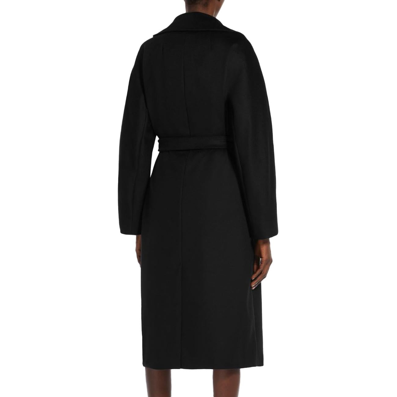 Cappotto Resina Drap Di Pura Lana Donna Nero RESINA 2350161133600 013 NERO MAX MARA WEEKEND 