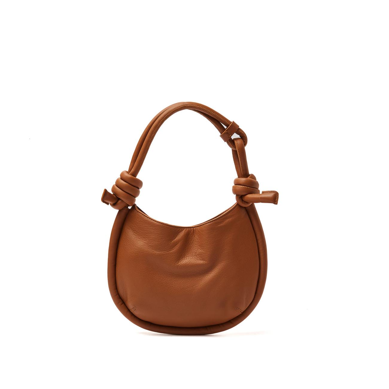 Borsa Demi' Piuma Knot Baby Donna Beige Genco 068550 0660000 BABY Z0205 BEIGE GENCO ZANELLATO 