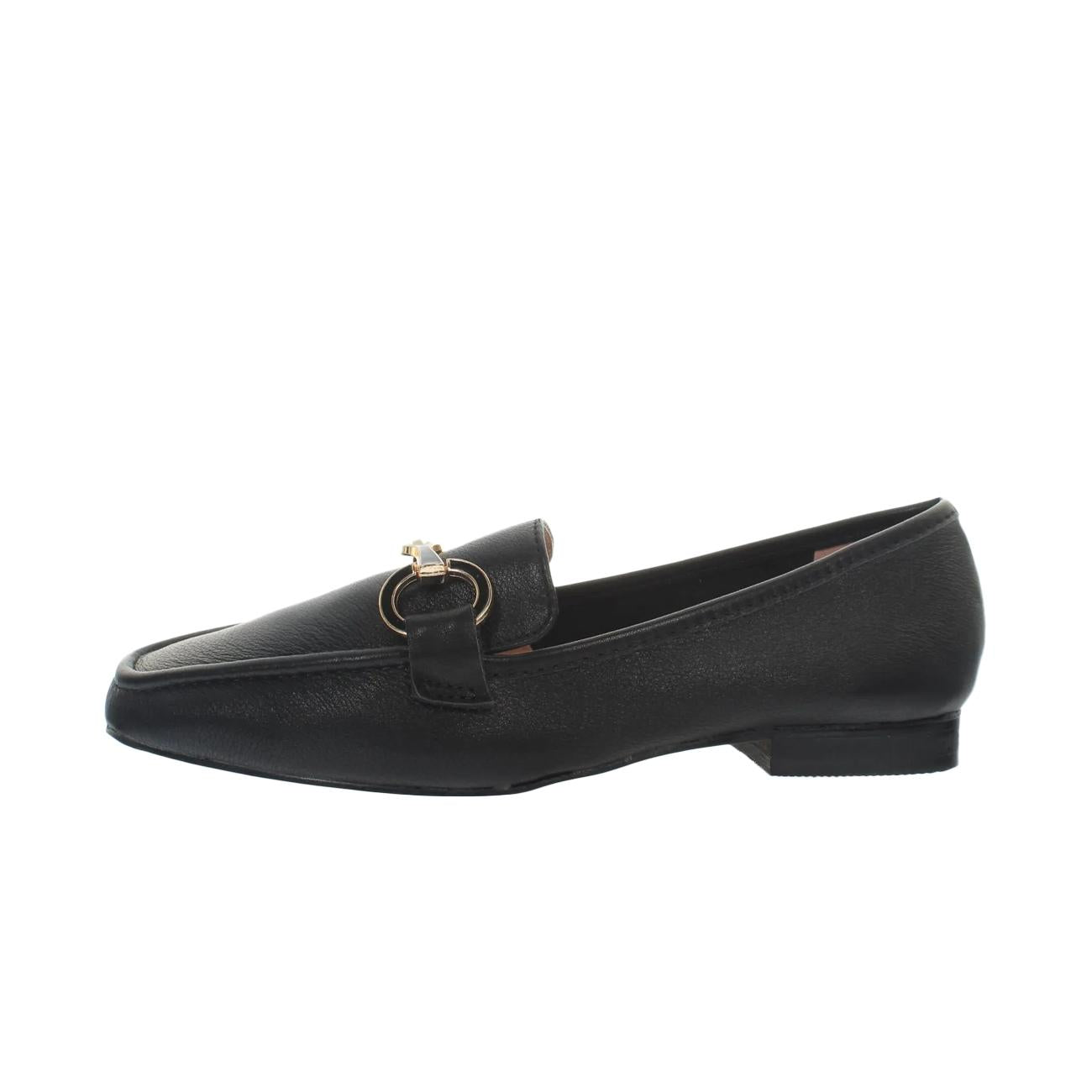 Mocassini Smaltato Nappa Donna Nero 7087 NERO KHARISMA 