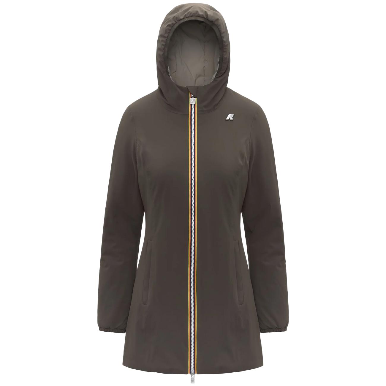 Denise ST Warm Reversible K6128UW B42 BLACK OLIVE-GREEN K-WAY 