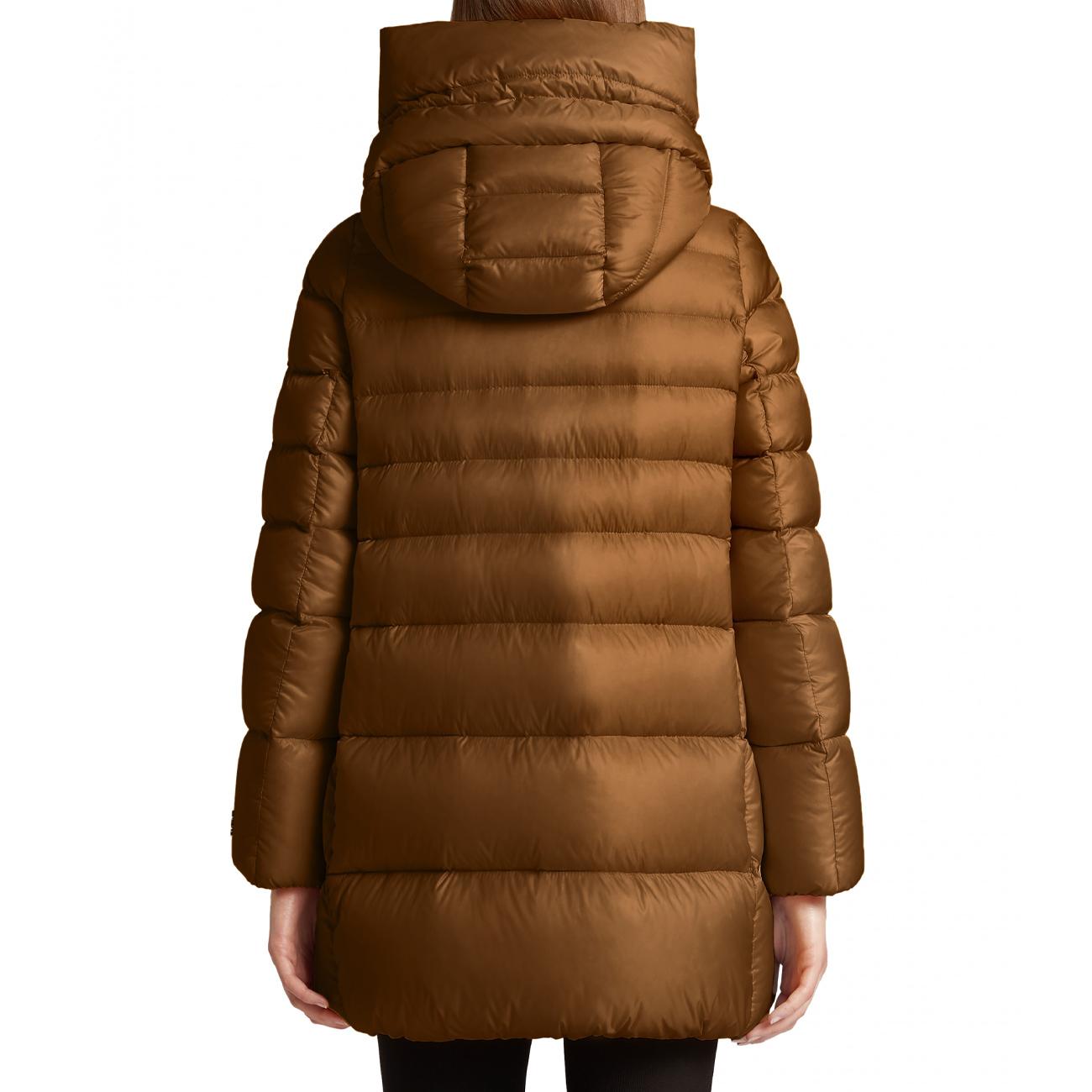 Giacca Imbottita Lunga Donna Wood 6AW226 7691 WOOD ADD 