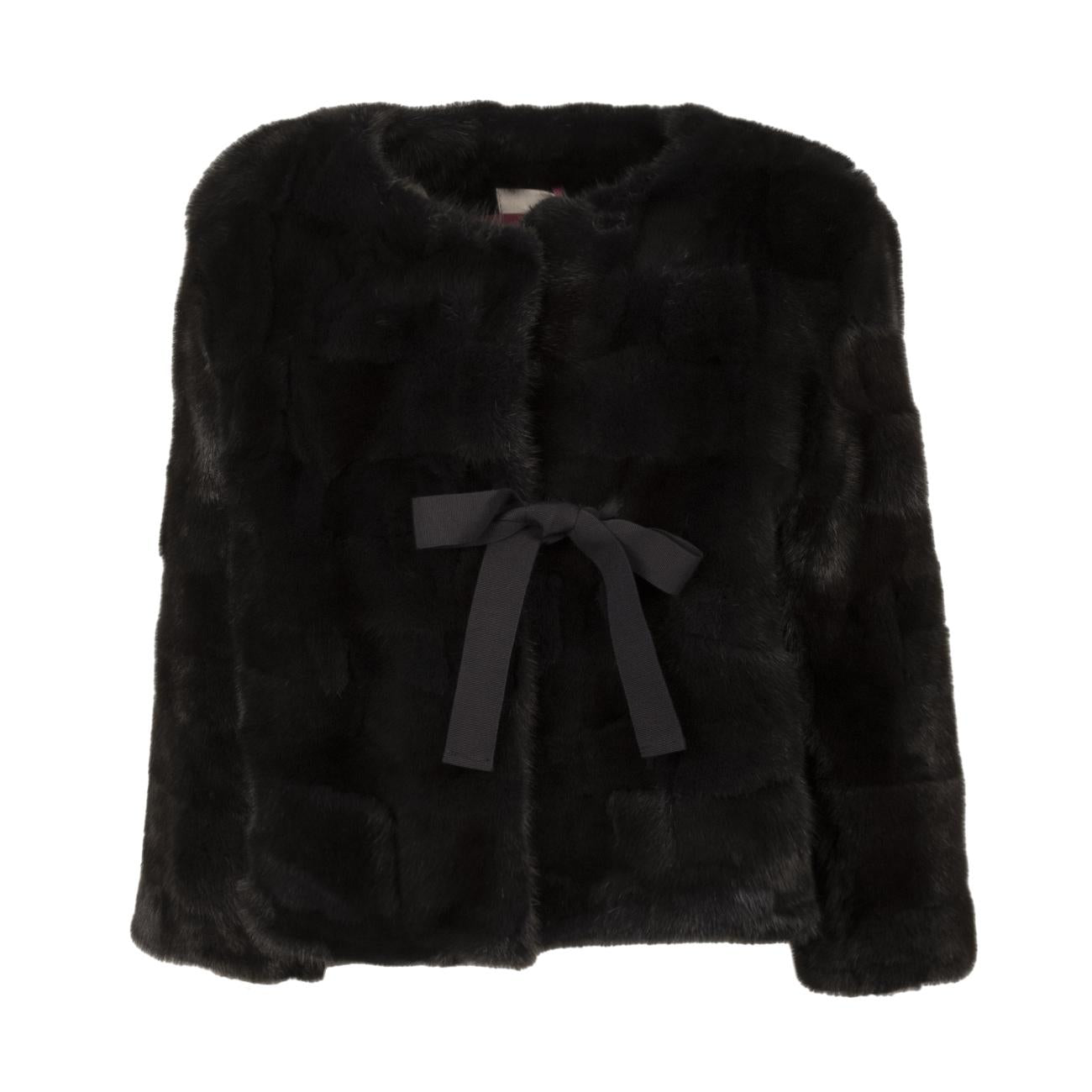 Giacca D. Visone Elvia Semi-Couture E01198 196 INCHIOSTRO SEMI-COUTURE 