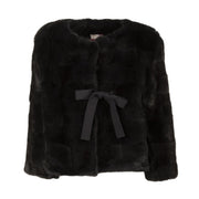 Giacca D. Visone Elvia Semi-Couture E01198 196 INCHIOSTRO SEMI-COUTURE 