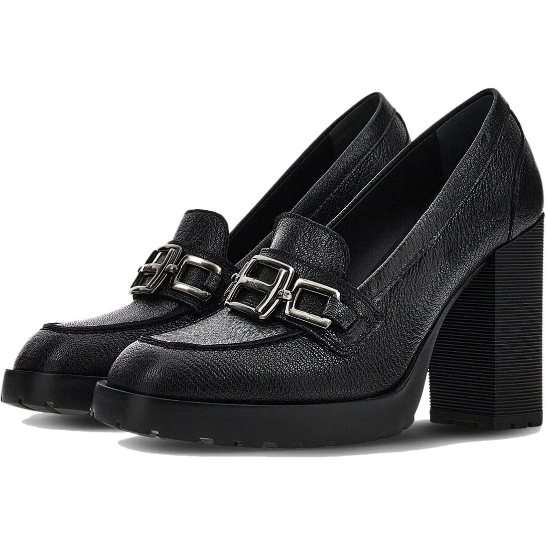 Mocassini H623 Catena Donna Nero HXW6230EO50RXQB999 NERO HOGAN 