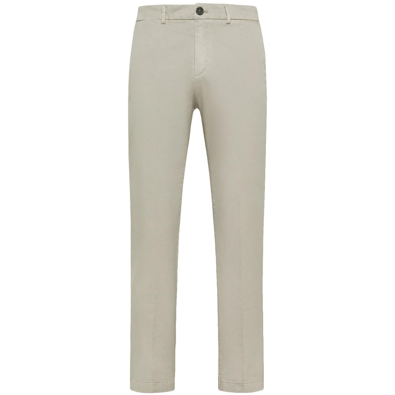 Pantalone Chino Slim Fit In Modal E Lana BRERA 1617 111 SABBIA CRUNA 