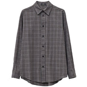 Camicia A Quadri Grigio EFW250191 GRIGIO ELEH 