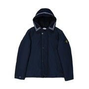 Giubbino Con Cappuccio Fisso E Profili A Contrasto Kids Navy ST/731640734// V0020/NAVY STONE ISLAND 