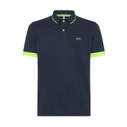 Polo Profili Fluo Uomo Navy Blue A34120 07 NAVY BLUE SUN68 