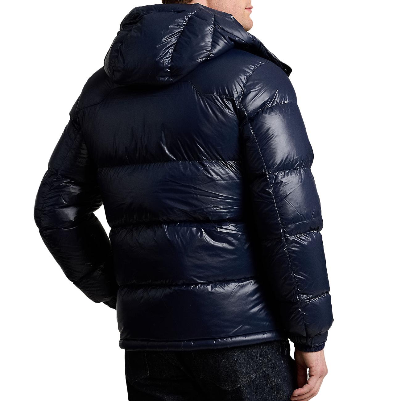 Bomber Lucido Gorham Uomo Collection Navy Glossy 710950912 003 COLLECTION NAVY GLOSSY POLO RALPH LAUREN 
