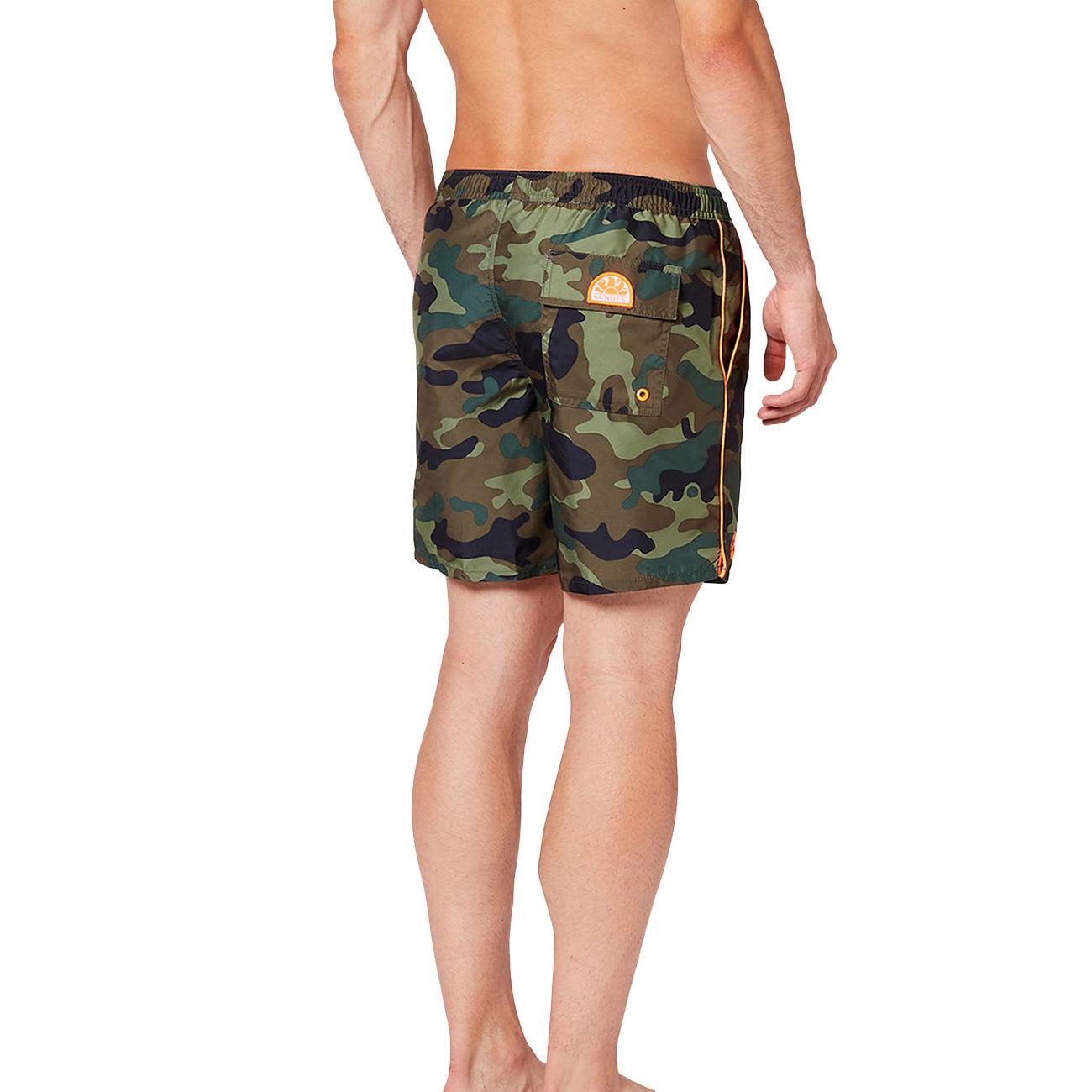 Boxer Mare Pervis Camouflage Uomo Deep Forest M420BDP0153 50153DEEPFOREST SUNDEK 
