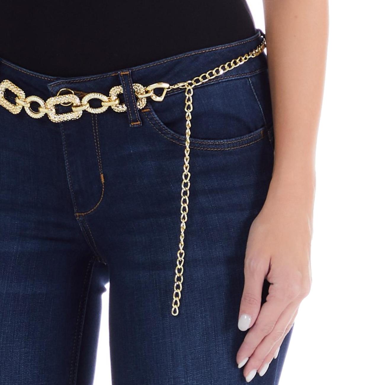 Jeans Repot Donna Denim Dark Moon UF3025D4376 78215 DENIM BL.DARK MOON LIU JO 