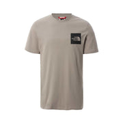 T-Shirt Fine Stampa Logo Uomo Mineral Grey NF00CEQ5 VQ81MINERALGREY THE NORTH FACE 