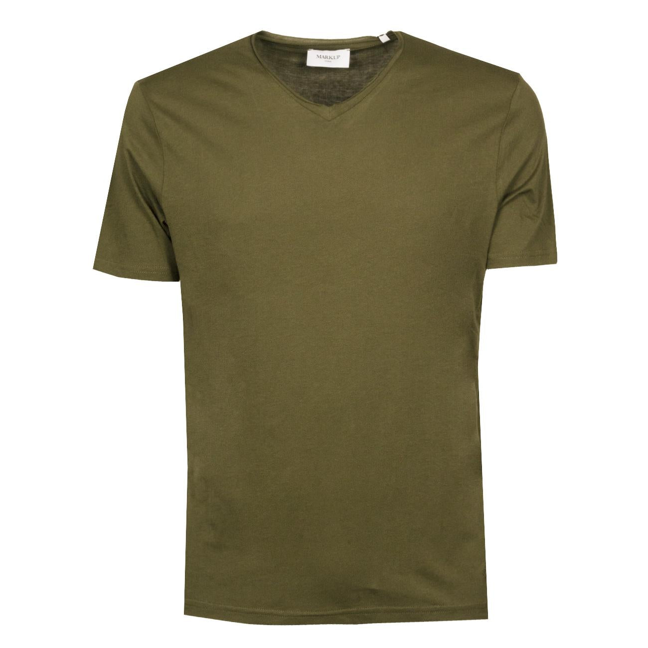 T-Shirt Extra Fine Uomo Militare MK11010 MILITARE MARKUP 