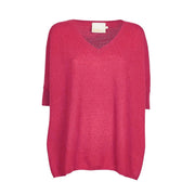 Pull Poncho Astrid Donna Rose Fluo AC142020C ROSE FLUO ABSOLUT CASHMERE 