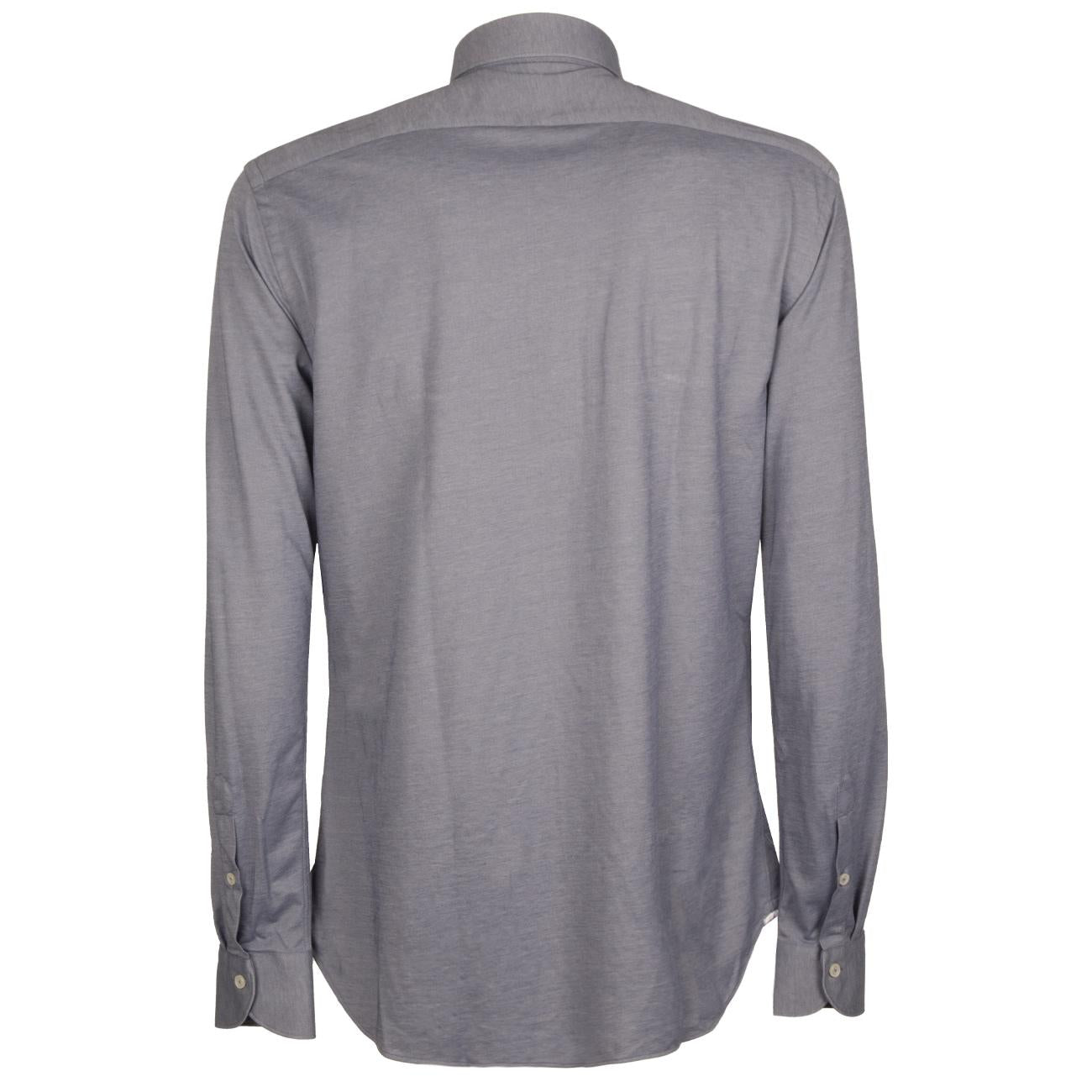 Camicia Con Collo Alla Francese Uomo Blu 51645 003 BLU XACUS 