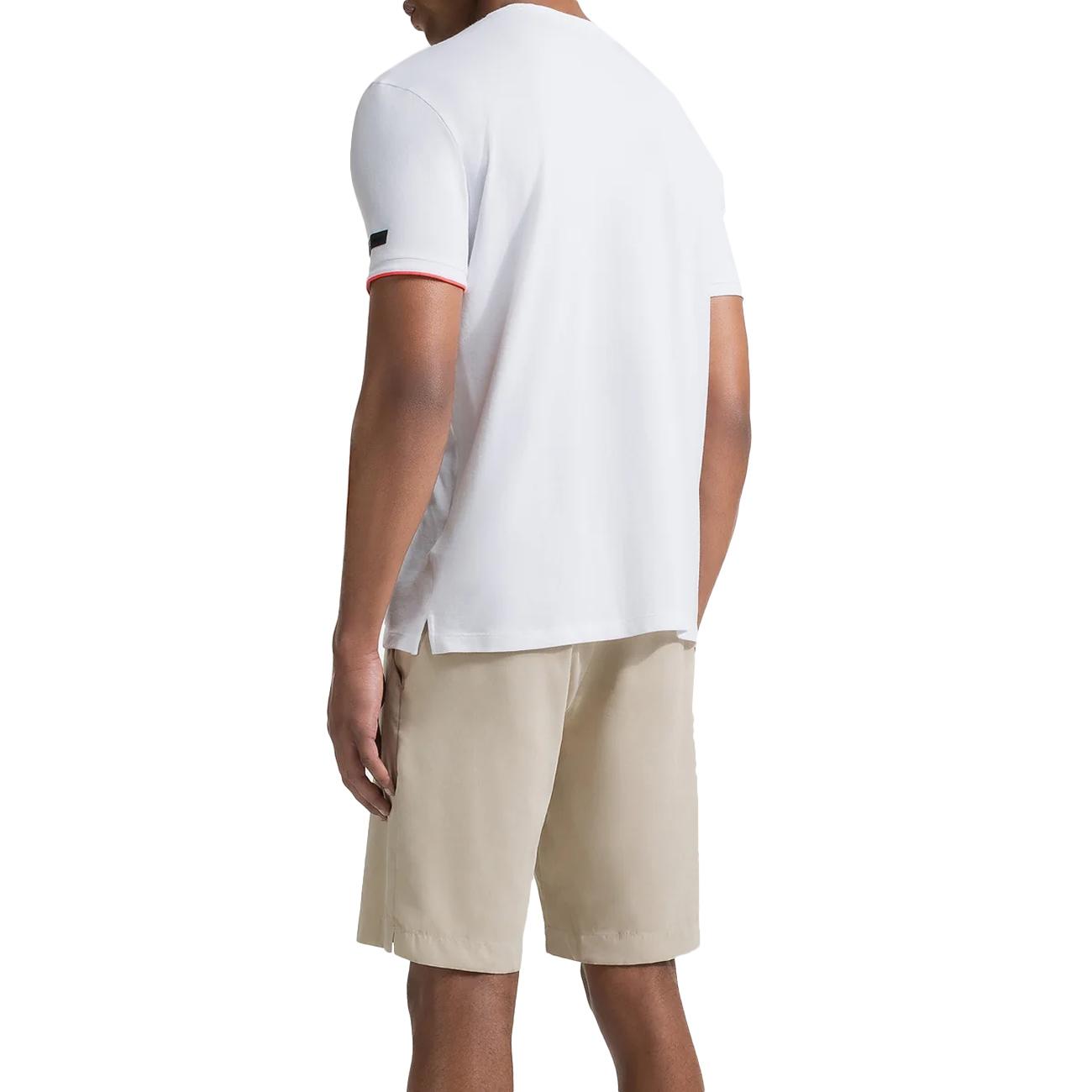 T-Shirt Macro Uomo Bianco 24205 09 BIANCO RRD 