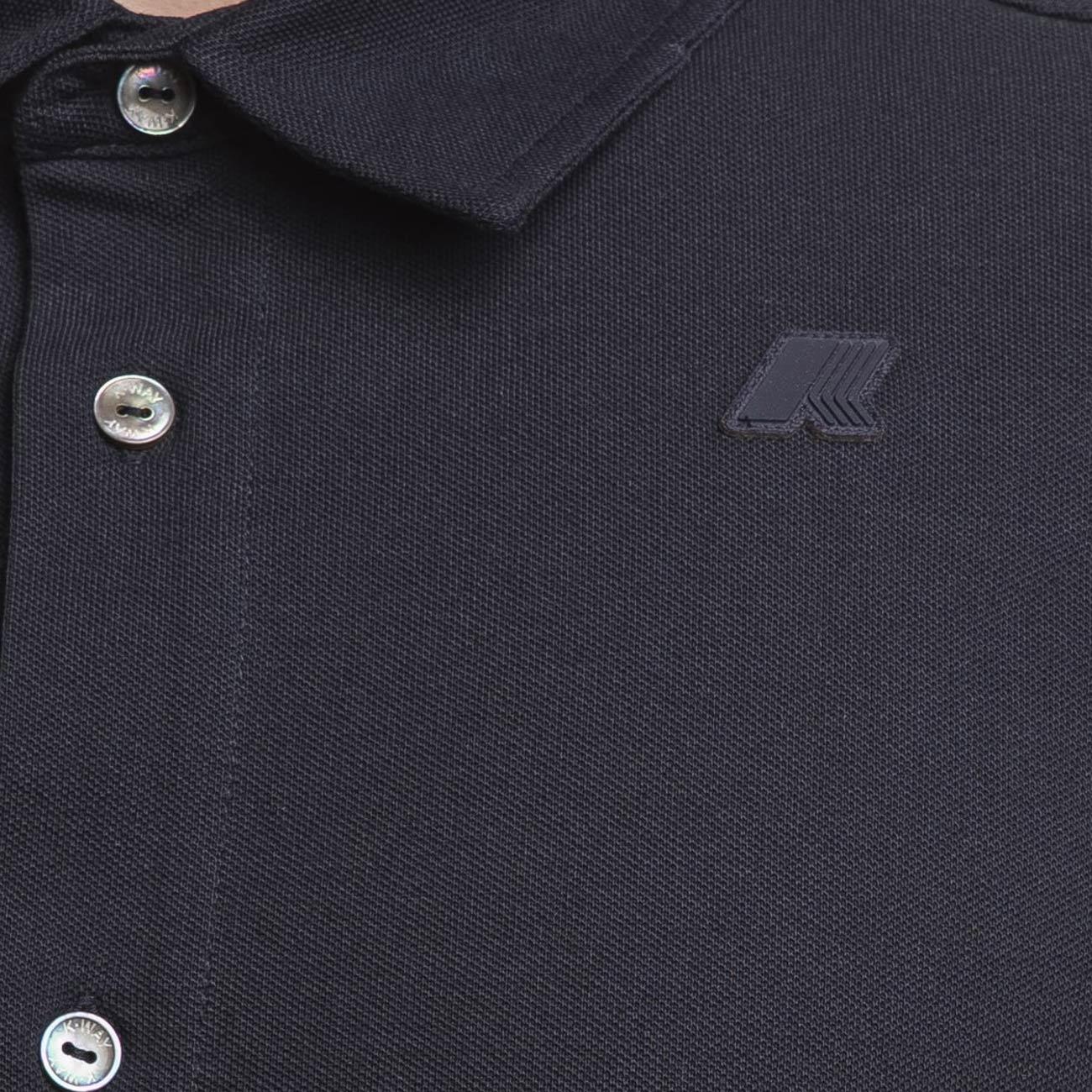 Camicia Timothee Pique K21425W K89 BLUE DEPTH K-WAY 