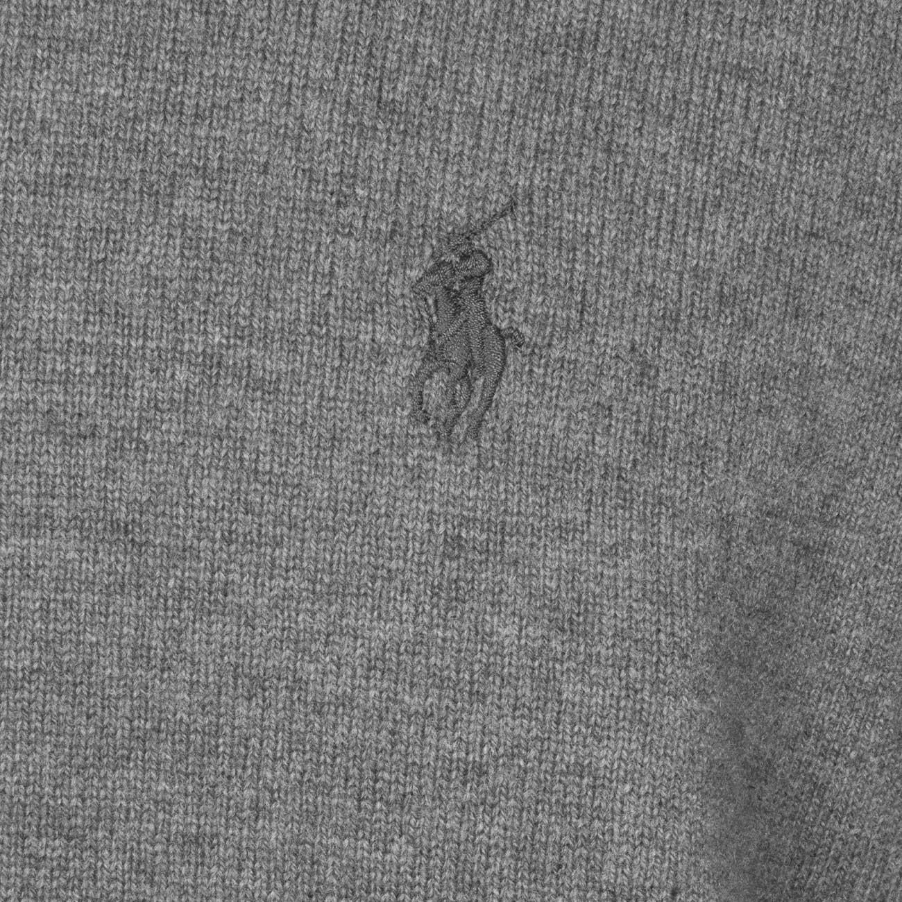 Pullover Lambswool Uomo Fawn Grey Heather 710876714 007 FAWN GREY HEATHER POLO RALPH LAUREN 