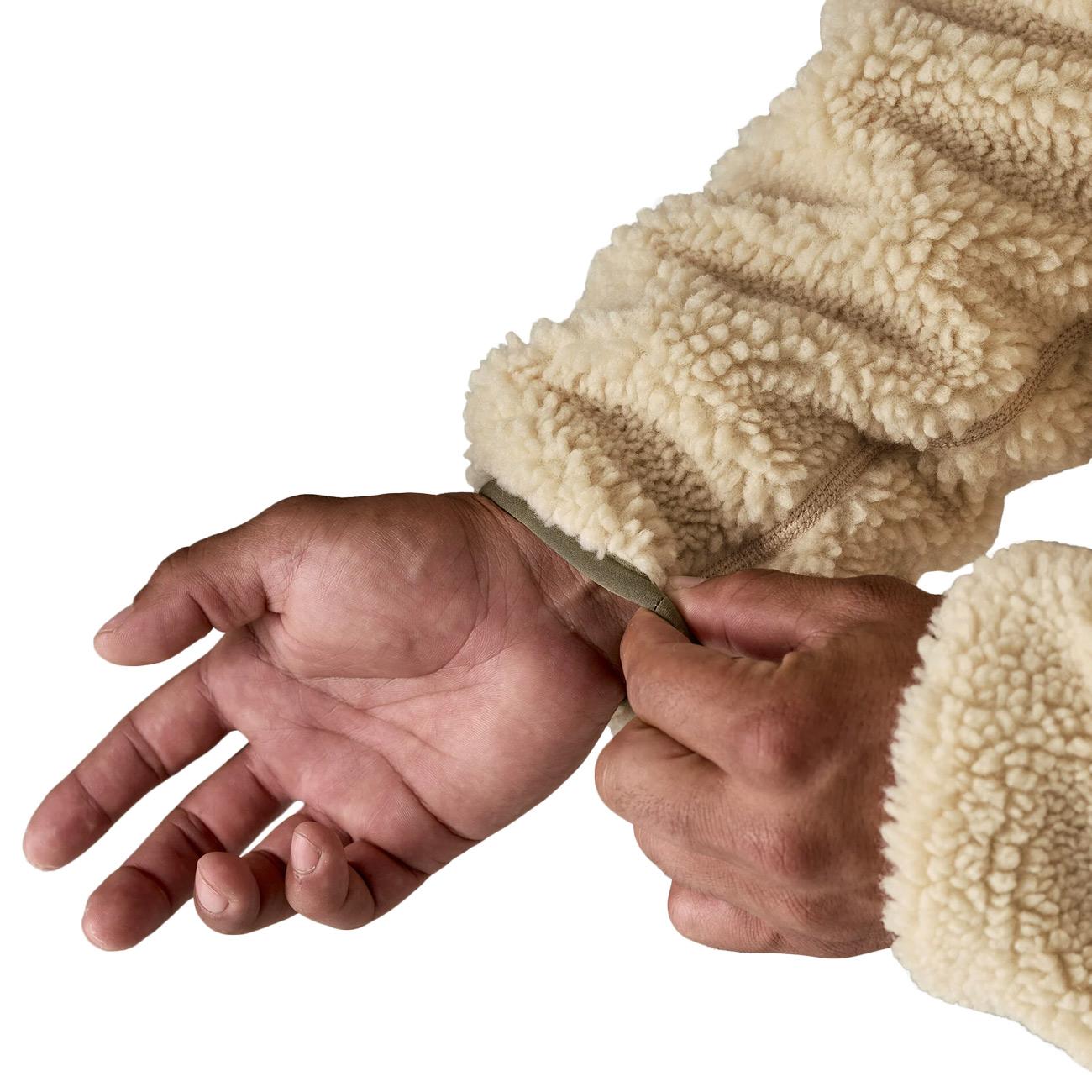 Giacca In Pile Retro-X® Classica 23057 DNBA/DARK NAT W/BASIN GREEN PATAGONIA 