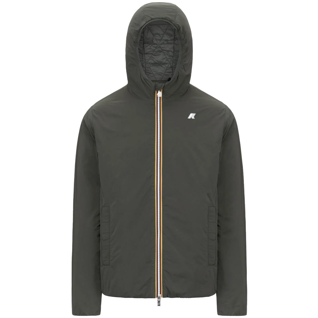 Jack Plain Warm K2136DW WMR GREEN BLACKISH K-WAY 