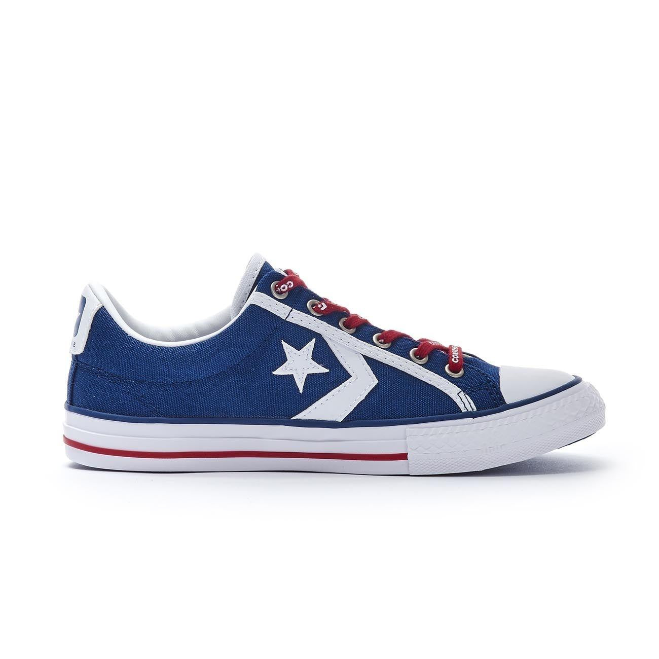 Sneakers Star Player Ev Ox Navy White Red 663989C NAVY/WHT/RED CONVERSE 