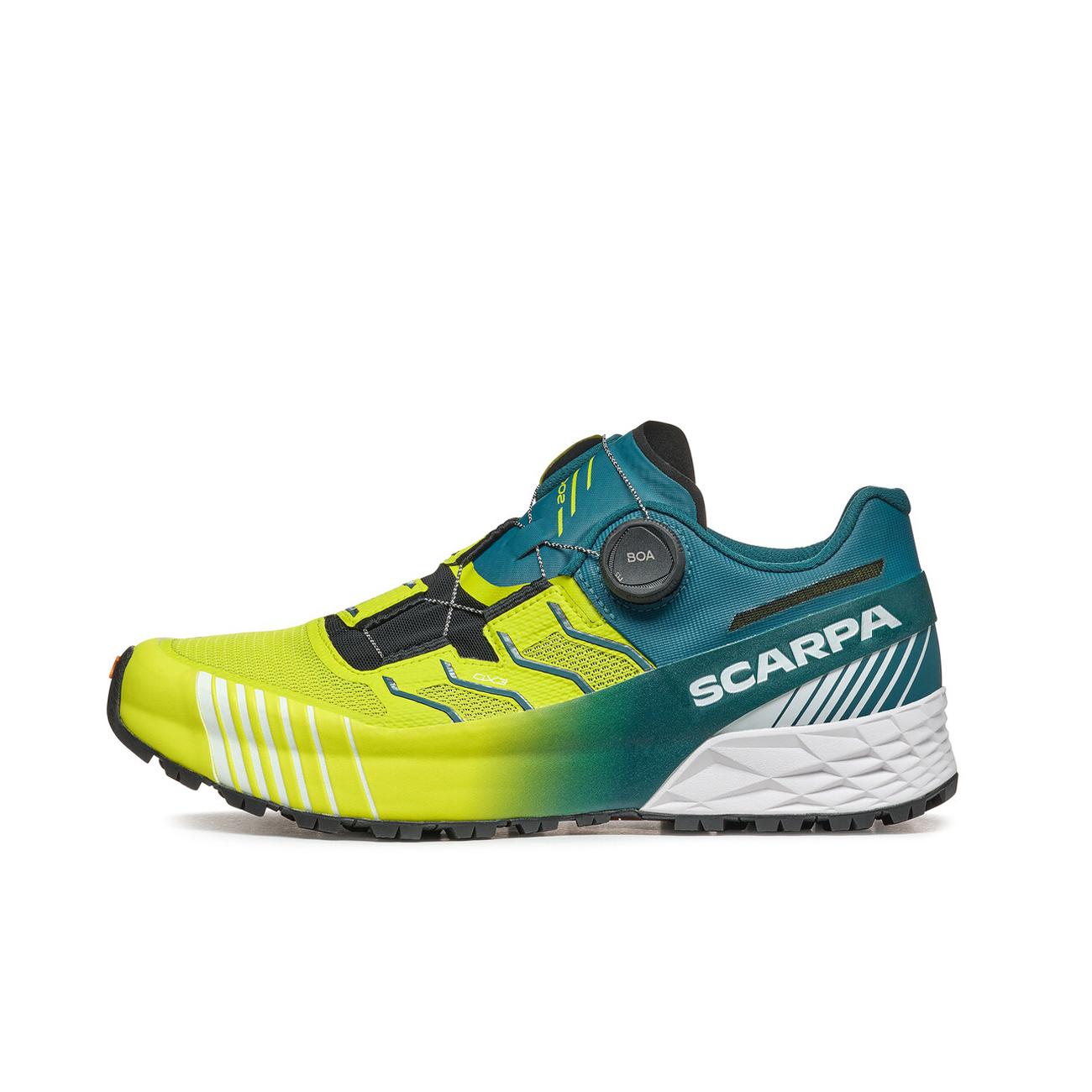 Sneakers Ribelle Run Kalibra Ht Uomo Lime Green Deep Lagoon Arp 33084-350 2 LIME GREEN-DEEP LAGOON ARP SCARPA 