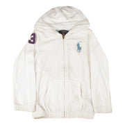 Felpa Spugna Big Pony Bimba Bianco H10KTL08-B8244 A1000 WHITE POLO RALPH LAUREN 
