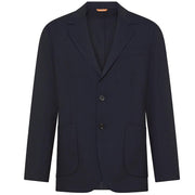 Blazer Monopetto Con Tasche In Tela Di Lana TRIBECA1714 511 NOTTE CRUNA 