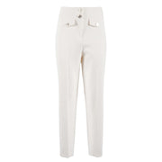 Pantaloni Emma Donna Bianco 37BB-EMMA 0001 BIANCO NENETTE 