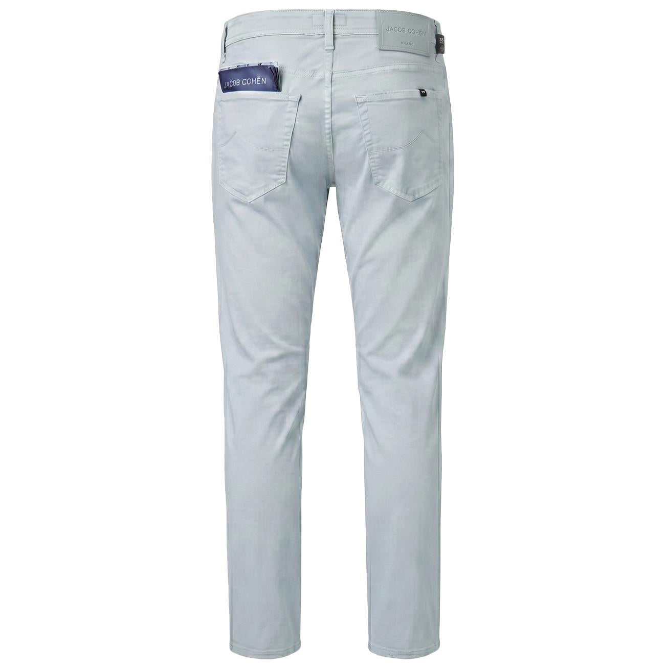 JACOB COHEN Pantalone Nick 5 Tasche Tinto Reattivo JUM_QE006 054 S3756 TR X75 AZURE 