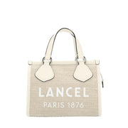 Borsa Cabas Donna Natur Blanc A12006 5Z NATUR/BLANC LANCEL 