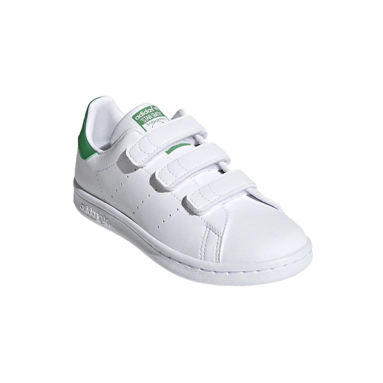 Sneakers Stan Smith Cf C Kids White Green FX7534 FTWWHT/FTWWHT/GREEN ADIDAS 
