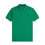 Polo Twin Tipped Uomo Green M3600 R34 FP GREEN FRED PERRY 