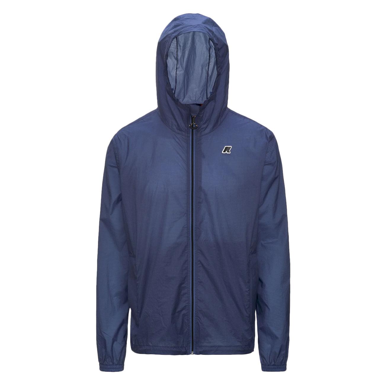 Giubbotto Cleon Uomo Blue Fiord Ripstop K7117WW AI5 BLUE FIORD RIPSTOP K-WAY 