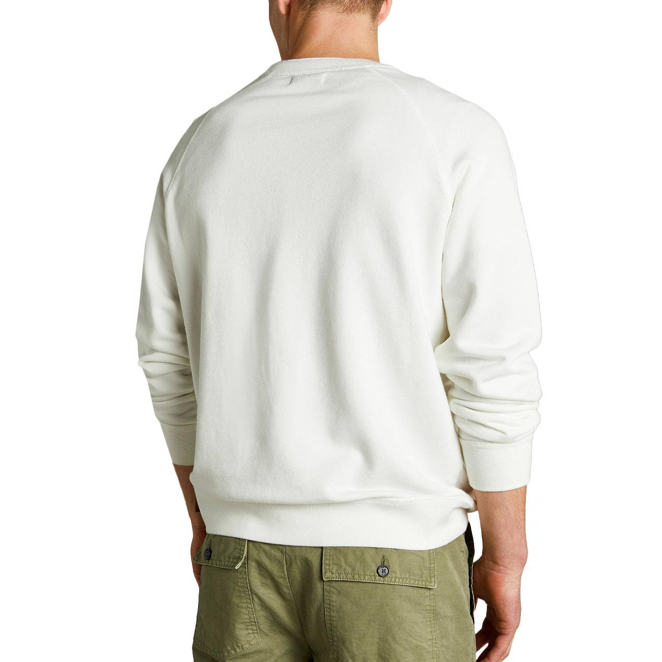 Felpa Ricamo 3D Uomo Bianco NJMB546142TUDAB003 BIANCO FAY 