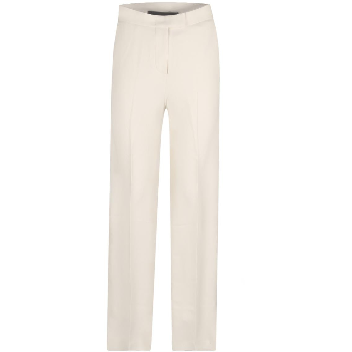 Pantaloni Viscosa Gamba Larga Donna Bianco FTI22PA0720GA0023 0001 BIANCO FEDERICA TOSI 