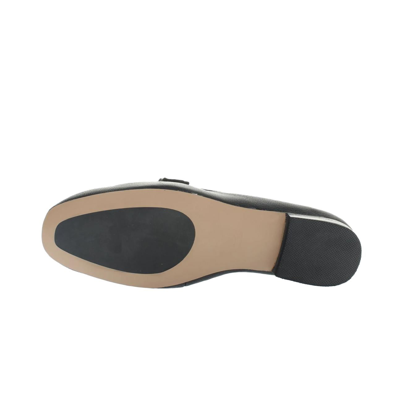 Mocassini Smaltato Nappa Donna Nero 7087 NERO KHARISMA 