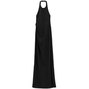Vestito Con Spacco Laterale EFW250216 NERO ELEH 