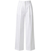 MASCHERONI Pantalone A Gamba Larga Con Pinces 2974 OTTICO 