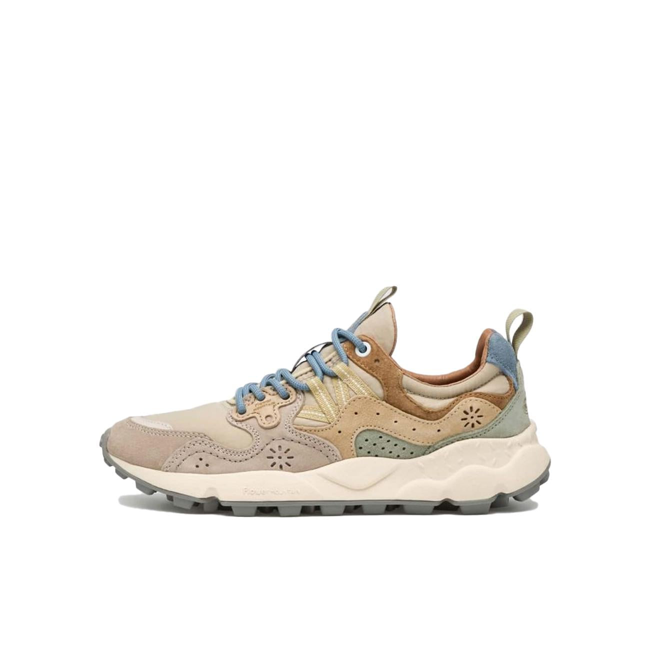 Sneakers Yamano 3 Unisex Taupe Beige Chiaro 1D53001201781801 TAUPE/LIGHTBEIGE FLOWER MOUNTAIN 