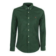 Camicia A Coste Uomo Hunt Club Green 710818761 018 HUNT CLUB GREEN POLO RALPH LAUREN 