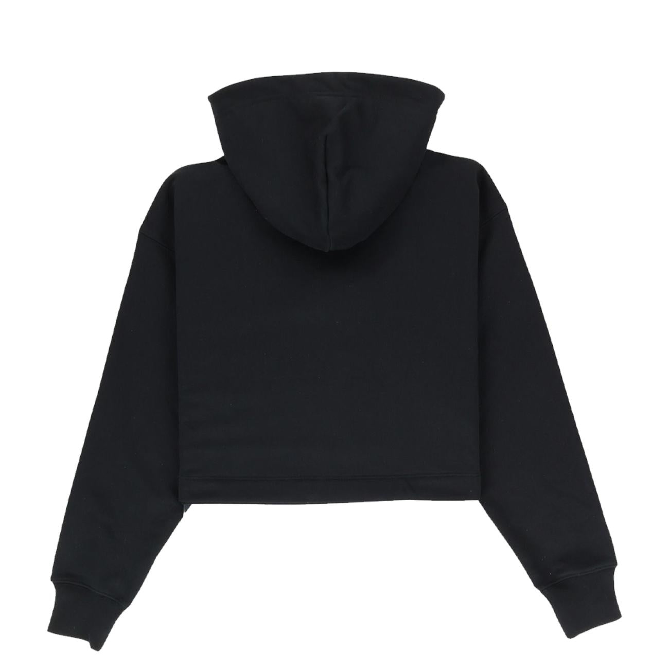 Felpa Con Logo Piccolo Donna Black HM1788 BLACK ADIDAS 