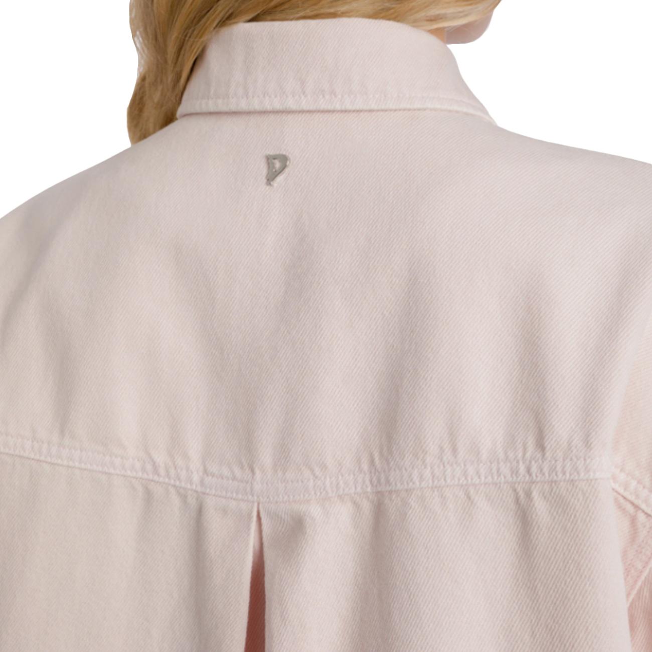 DONDUP Camicia Over In Bull Fisso DC460 BF0018 MB8 511 ROSINO 