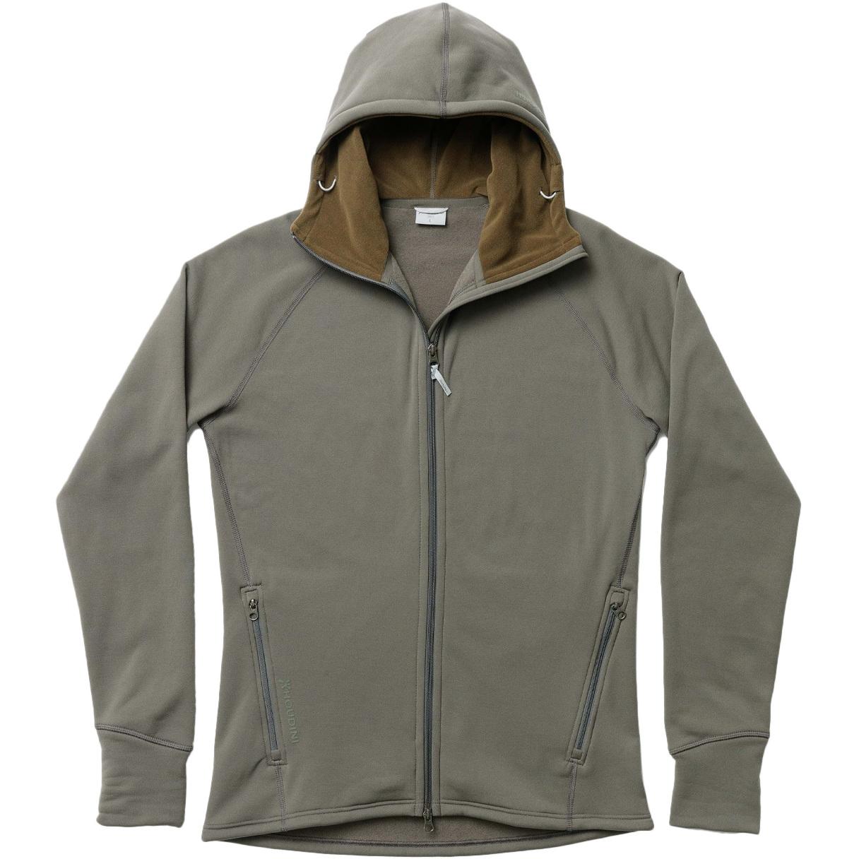 GIACCA U. IN PILE C/CAPP + F/ZIP HOUDINI 225984 174 BAREMARK GREEN HOUDINI 