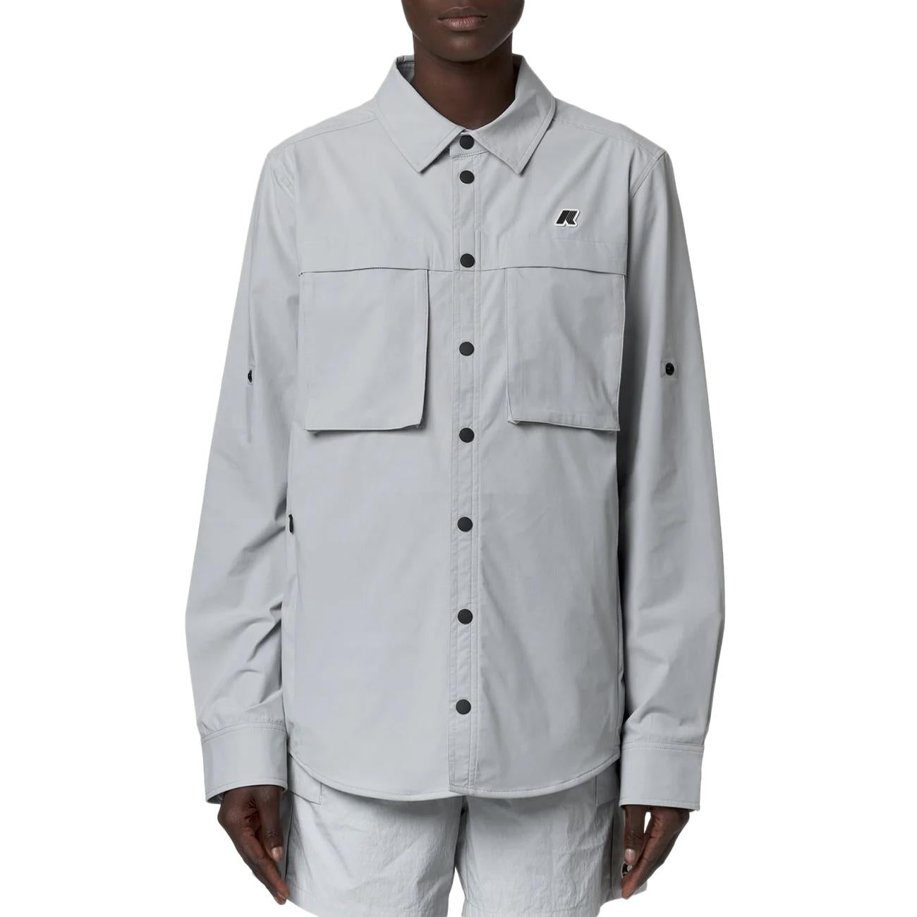 Camicia Seyne Uomo Grey Ash K3123JW 04Y GREY ASH K-WAY 